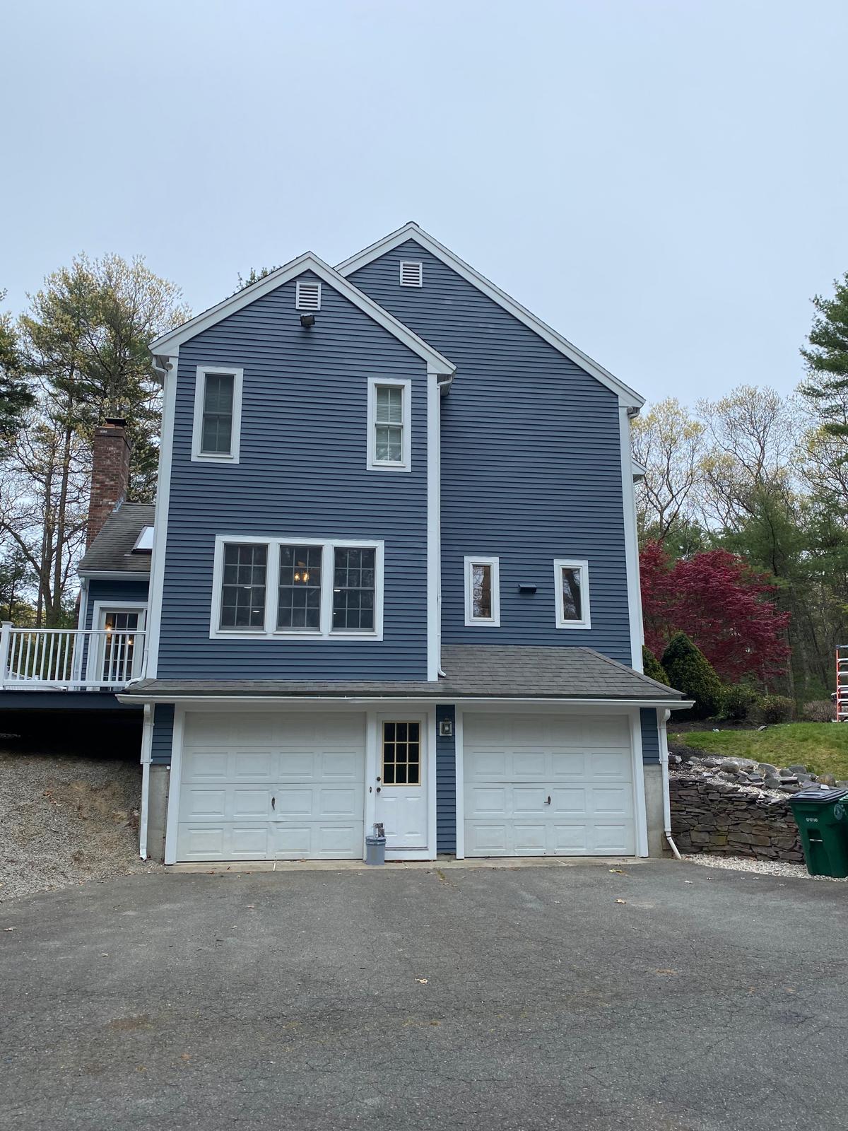 House facade after renovation